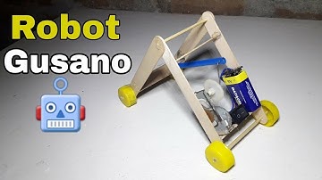 Cómo Hacer un Robot Gusano (Muy fácil de hacer)