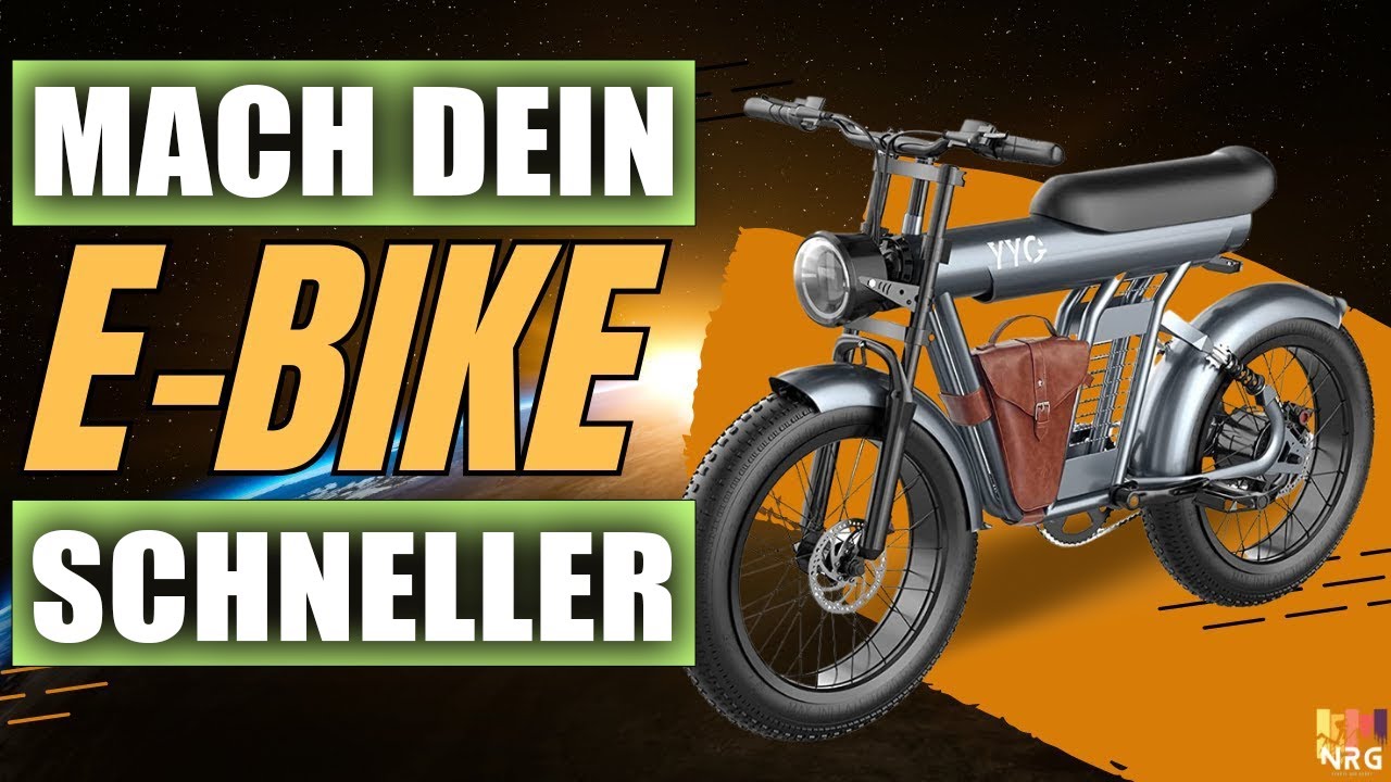 Pocket Bike Schneller Machen Ohne Was Zu Kaufen E-Bike schneller machen ohne Tuning in wenigen Minuten (SO SIMPLE