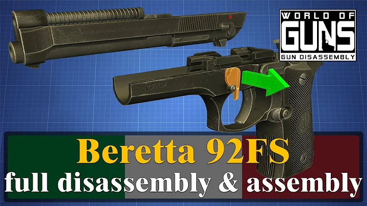 Beretta 92: full disassembly & assembly | World of Guns