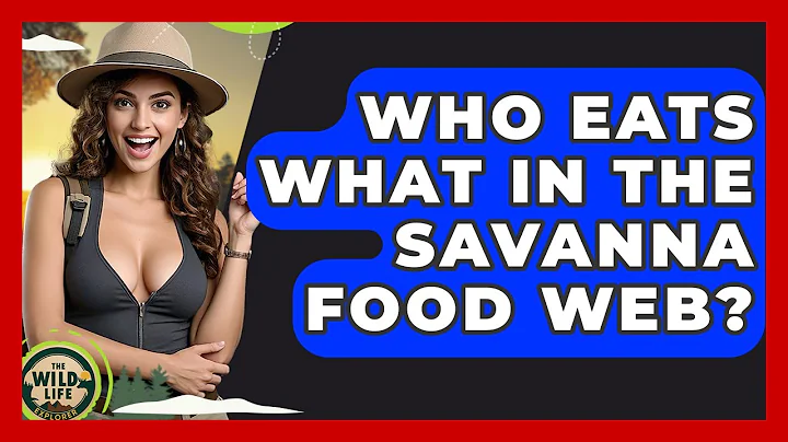 Who Eats What In The Savanna Food Web? - The Wild Life Explorer