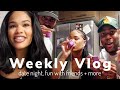 WEEKLY VLOG | DATE NIGHT, POOL DAY, GAME NIGHT WITH FRIENDS + MORE | Arnellarmon