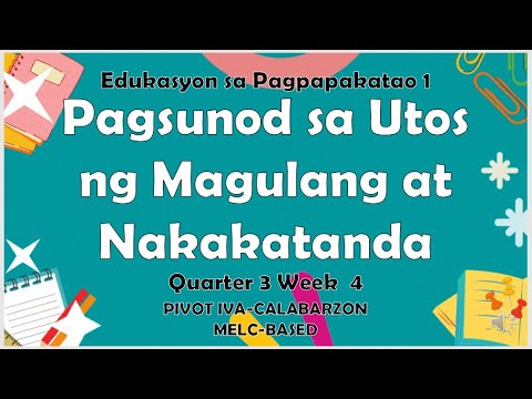 Video: Paano Magawa Ang Utos Na 