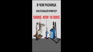 Принтер для стен. Купить. Какая разница 5000 и 10000$