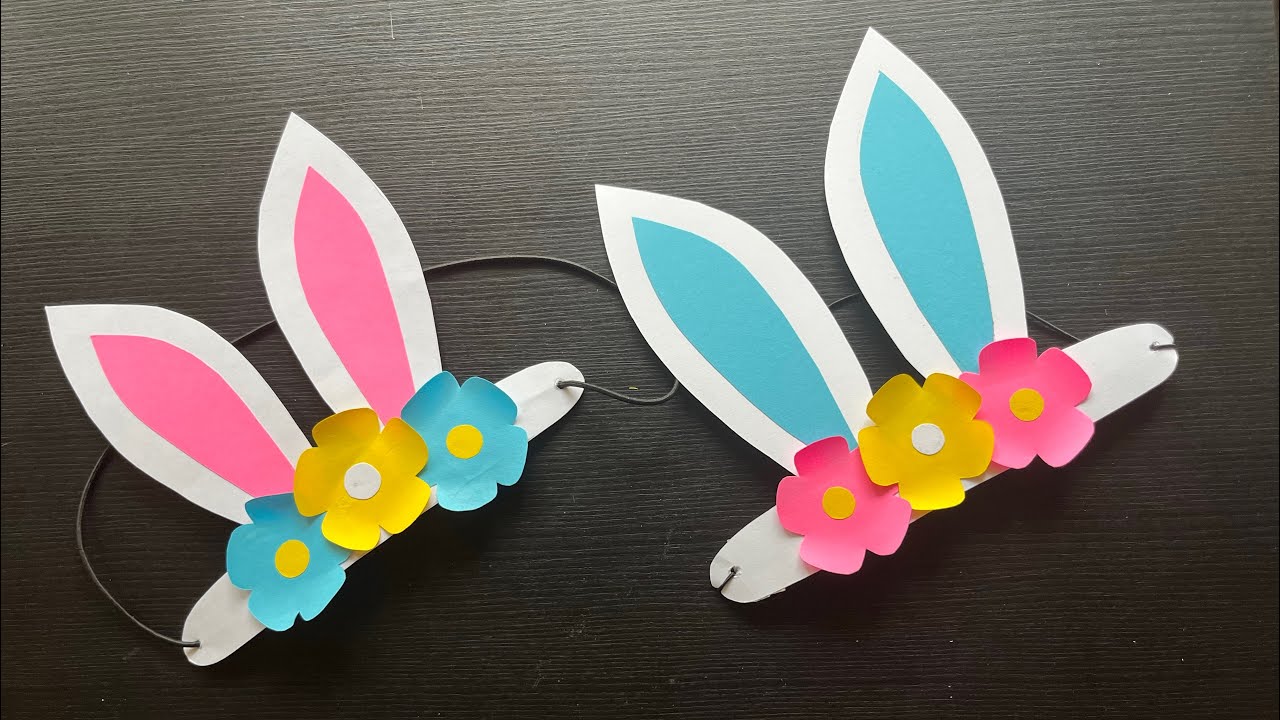 DIY Bunny ears headband, Easter bunny headband