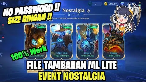 Data Open Event Nostalgia Patch Neobeasts Terbaru | Data Tambahan Event Nostalgia Terbaru