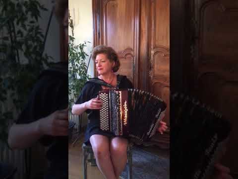 Mon Amant de Saint Jean, Edith Piaf, joué à l'accordéon par Danielle Pauly