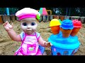 Luvabella doll and learn colors for kids