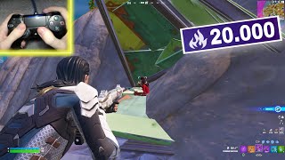 Arena Win in Fortnite CHAPTER 4 with PS4 Controller Handcam (Non Claw No Paddles)