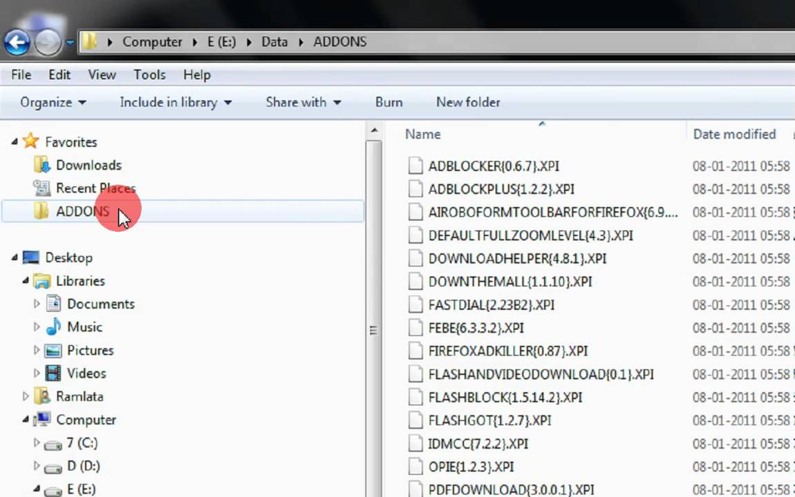 Add Your Own Folders to Favorites in Windows 7 Step By Step Tutorial