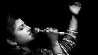 Video thumbnail of "Dekhechi rupsagore moner manush by Aditi Munshi || Folk song || Photomix"