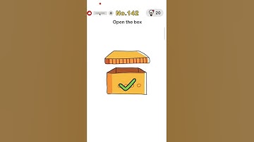 Brain out level 142 open the box #BrainOut #BrainOutSolution #puzzlegame