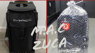CUAL ES EL MEJOR MALETIN DE MAQUILLAJE? WHICH IS THE BEST MAKEUP BRIEFCASE?  MAC ZUCA BAG. - YouTube