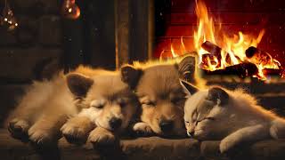 Ambience Fireplace sounds for sleeping, Calm music, Soothing sounds, sleep music, ASMR sounds, BGM