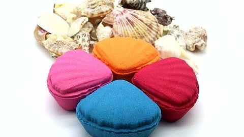 4K Sand Asmr | How to Make Sea Shell Kinetic Sand Cutting | Sandisfaction ASMR