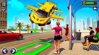 Real Flying Car Taxi Simulator - Car Driving Games - Android Gameplay screenshot 4