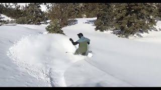 We can hardly believe this is BIG BEAR!? "Once in a Generation" conditions at Bear Mtn & Snow Summit
