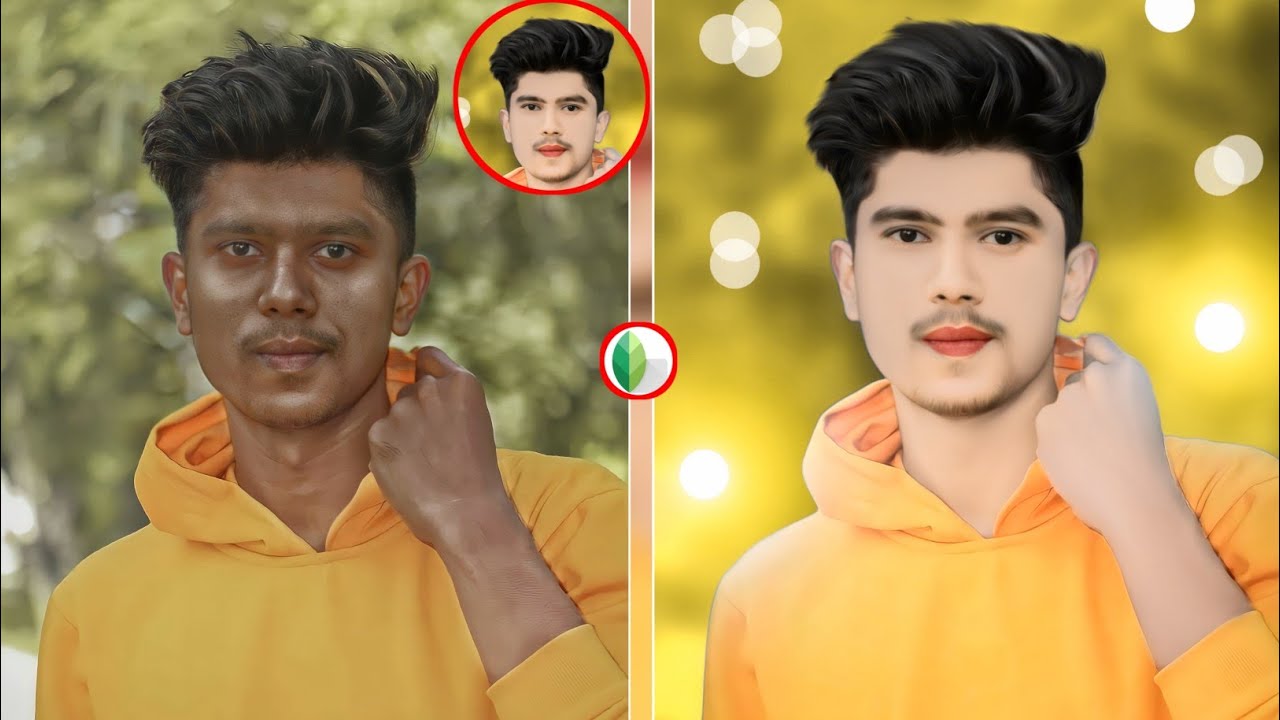 Snapseed Face Smooth+Background Colour change photo editing | Snapseed CB Photo Editing