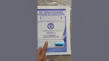 B.ed 2nd Semester All Practical Records Assignment ✍️ || 2nd Semester Assignment records #andhrabed
