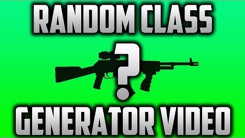 Black Ops 3 - Random Class Generator Video