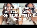 Aritiza, Loewe, Onitsuka Tiger &amp; Uniqlo Haul!