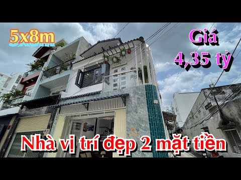 Video Bán nhà Gò Vấp Nhà góc 2 mặt tiền vị trí 1/ đường... - youtube