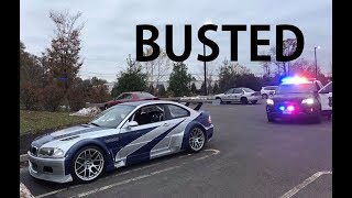 NFSMW M3 GTR GOT PULLED OVER LOL