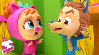 Trois petits cochons | Faire semblant et jouer | Comptines | Kids Tv Française | Vidéos préscolaires