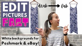 Photoroom Tutorial: How to Edit Poshmark & eBay Pictures to Get a White Background! screenshot 4