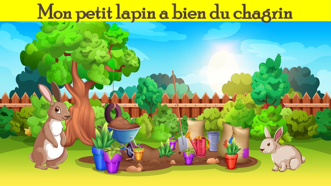 Mon petit lapin a bien du chagrin. - YouTube
