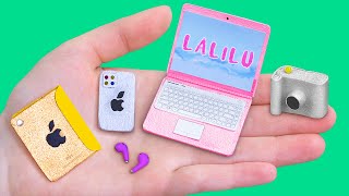 10 DIY de Truques e Artesanatos para Barbie / Iphone 12 em Miniatura, MacBook e muito mais!