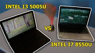 Laptop ASUS i7 8550U VS i3 5005U REVIEW - Elieser Rosendo