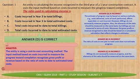 L19 1 FROM 2   CMA 2020 PART 1 UNIT 1 MCQ