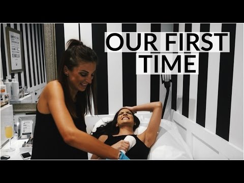 OUR FIRST TIME! Bikini Sugaring Full Experience