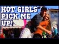 Cute Girls &#39;Pick&#39; Me Up For Money