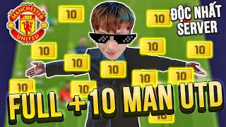 TRÊN TAY ĐỘI HÌNH MAN UTD +10 ĐỘC NHẤT SERVER ĐẾN TỪ XMEN THUẬNPHÁTCM