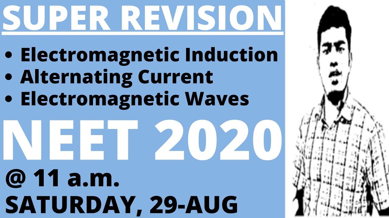 Super Revision Emi Ac Em Waves High Impact Questions For Neet Youtube