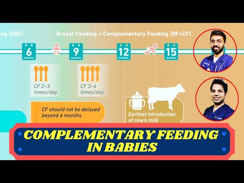 वीडियो: स्तनपान करने वाले शिशुओं को पूरक आहार कैसे दें