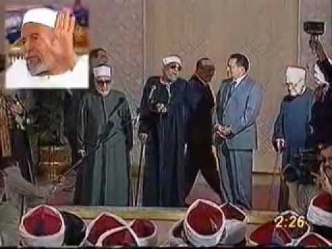 الشعراوى للرئيس السابق حسنى مبارك