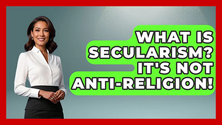 What Is Secularism? It's Not Anti-Religion! - Learn About Atheism