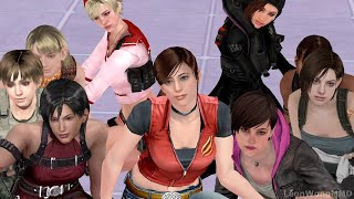 [MMD] TWICE Love Foolish - Jill Valentine, Ada Wong Claire Redfield Rebecca kpop dance Resident Evil