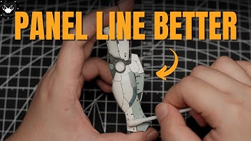 How I PANEL LINE my Gunpla