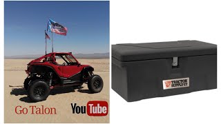Mounting a Tractor Supply storage Box made easy!