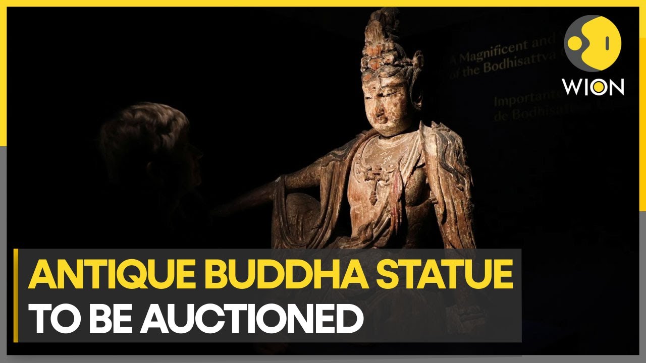 Antique Buddha statue likely from the 12th Century China to be auctioned in Paris | WION Pulse