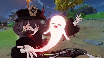 Hu Tao Burst Animation [1080p HD]