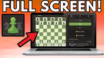 How To Play In Full Screen on Chess com 2024