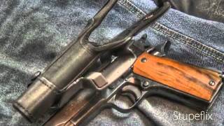 Quick Look at the KNG914 1911 FrontLine Holster