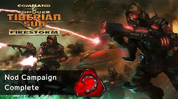 C&C Tiberian Sun: Firestorm - Nod Campaign Complete Walkthrough Full Playthrough Longplay Gameplay