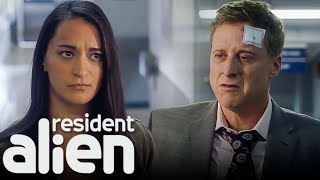 Can Asta Successfully Restore Harry’s Memory? | Resident Alien (S2 E1) | SYFY Profile