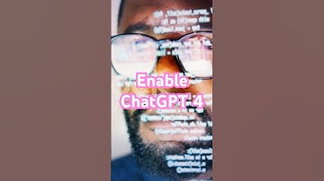 How to enable ChatGPT4 #chatgpt #shorts #chatgpt4