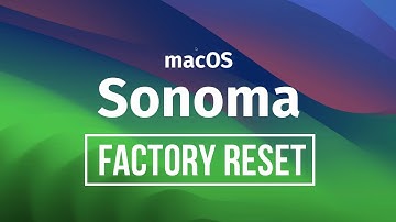 Erase your Mac and reset it to factory settings macOS Sonoma